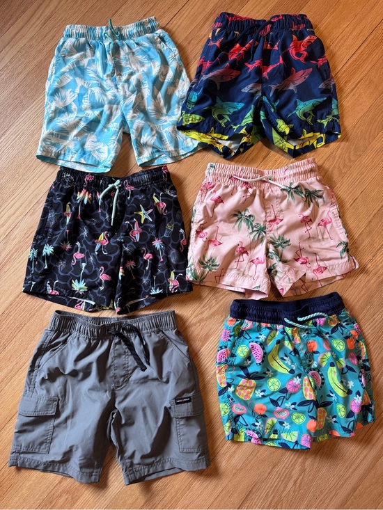 Cat & Jack Other - Cat & Jack/ Old Navy/ etc Kids Swim Trunks Multi-Pattern Color Pack (6/7)